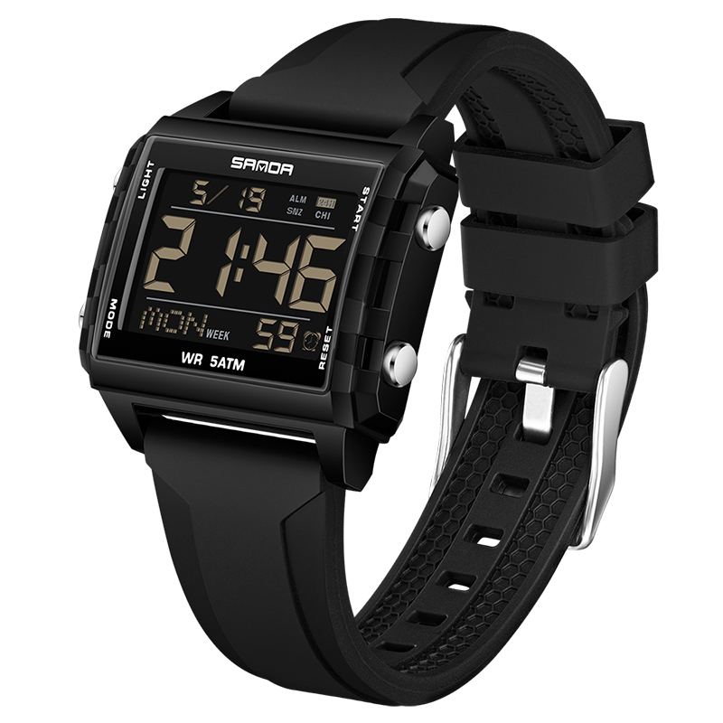 Silicone Band Women - Fashion Mens Woman Digital Watches Waterproof