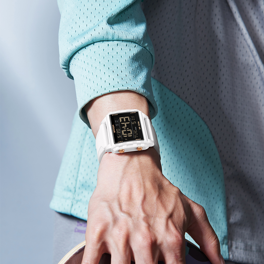 Fashion Mens Woman Digital Wat - đánh giá và giá Silicone Band Women