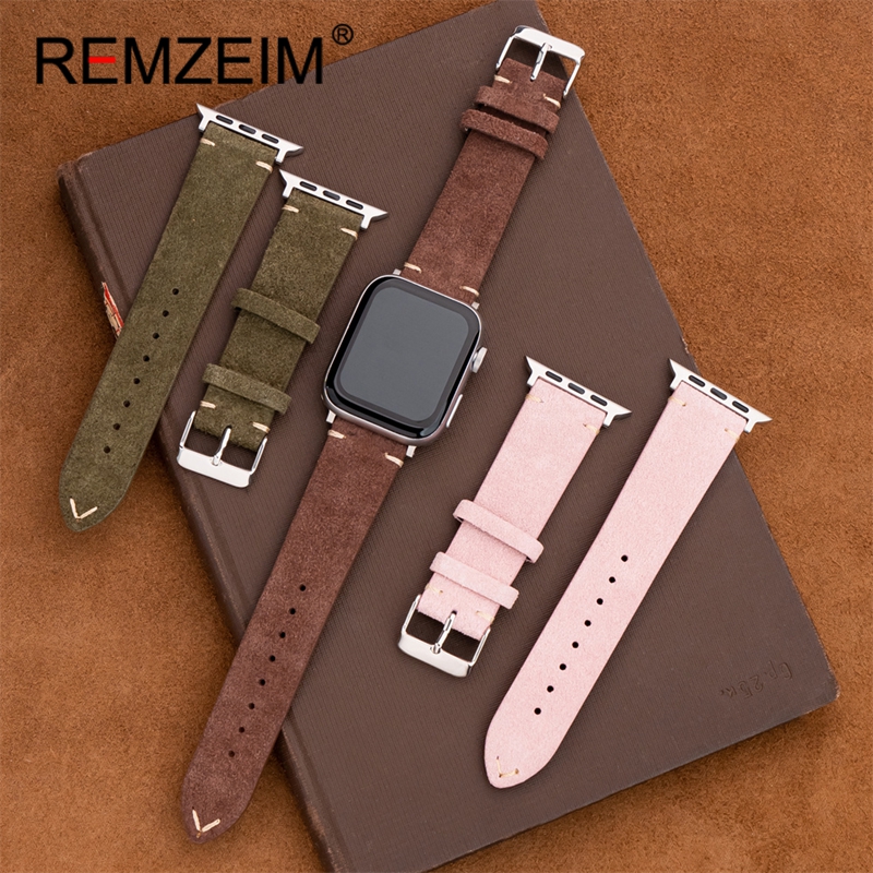 Casual Suede Leather Smartwatc - đánh giá và giá Suede Strap Watch