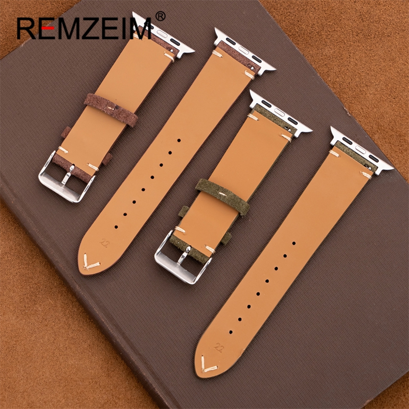 Casual Suede Leather Smartwatc - đánh giá và giá Suede Strap Watch