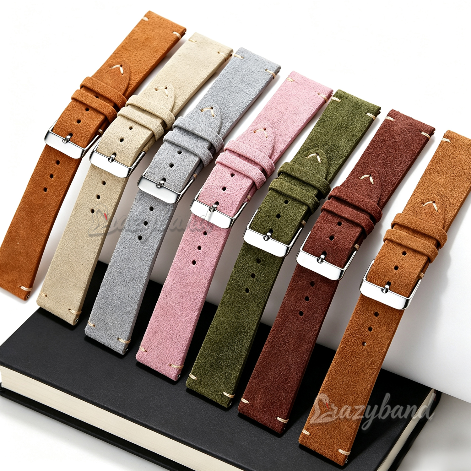 Quick Release Soft Suede Strap - đánh giá và giá Suede Strap Watch