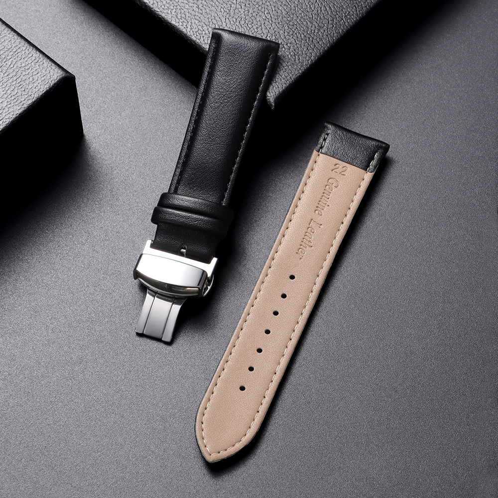 Watchbands 14mm 16mm 18mm 20mm - đánh giá và giá Butterfly Clasp Deployant