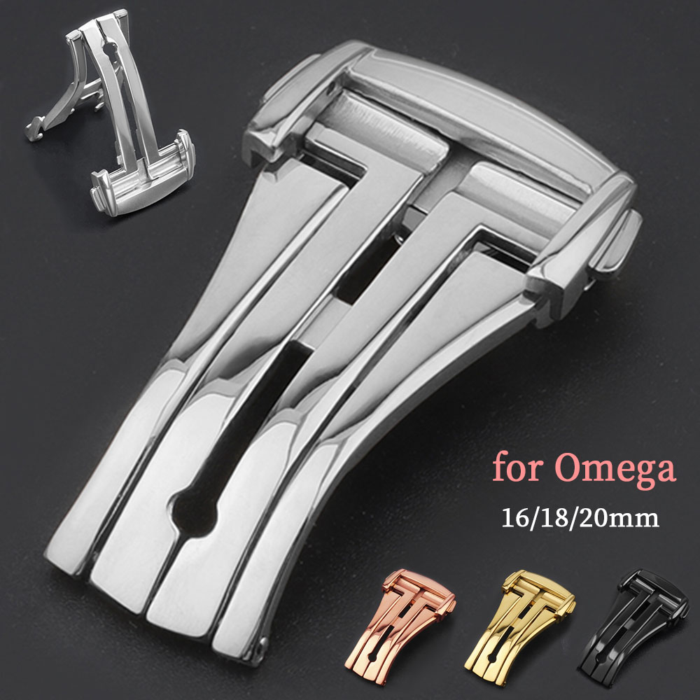 16mm 18mm 20mm Stainless Steel - đánh giá và giá Butterfly Clasp Deployant