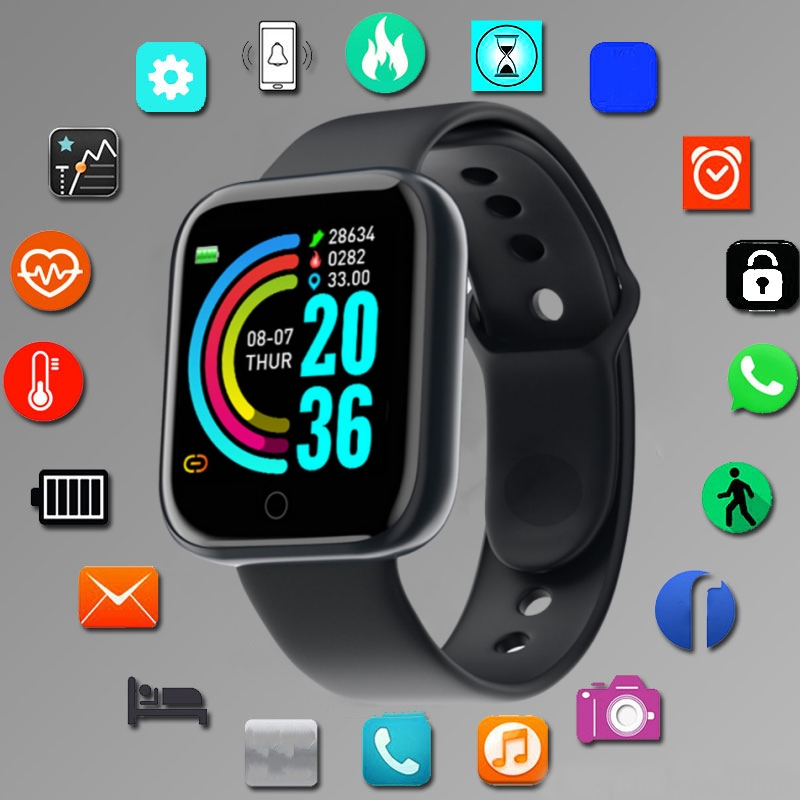 Smart Watch For Men Women Spor - đánh giá và giá Silicone Band Women