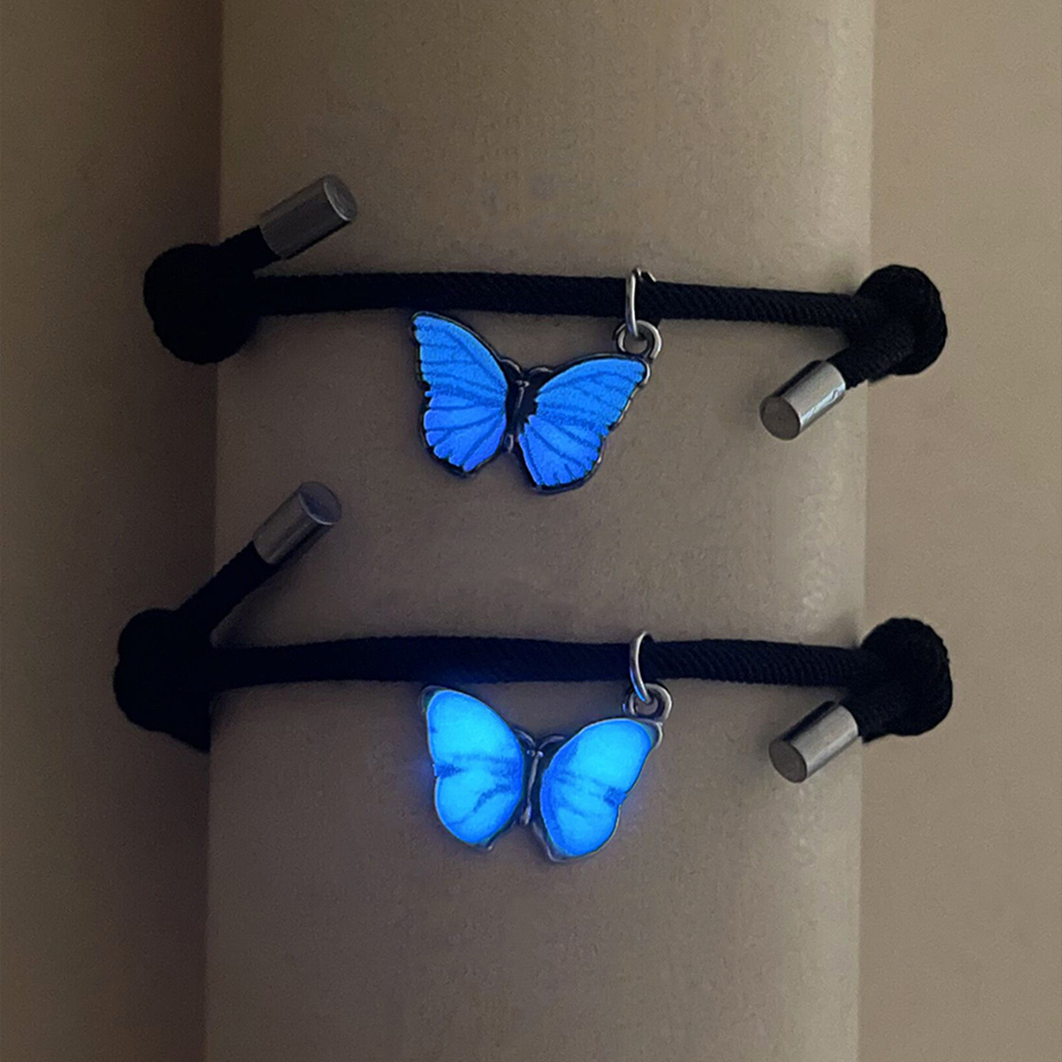 2 PCS/Set Butterfly Pendant Lu - đánh giá và giá Butterfly Clasp Deployant