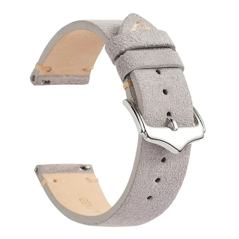Vintage Soft Suede Watch Band  - đánh giá và giá Suede Strap Watch