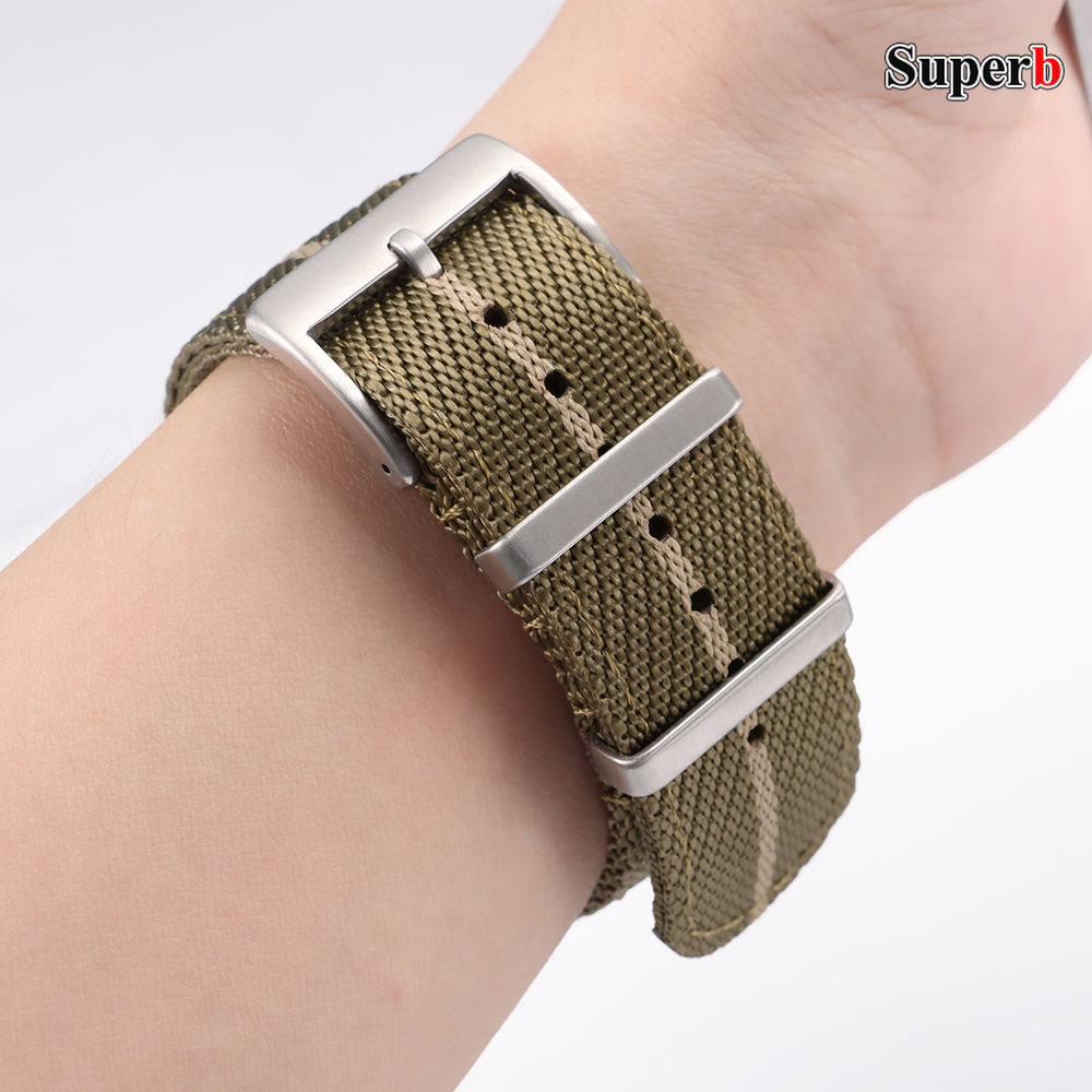 20 22mm Nylon Strap Quick Rele - đánh giá và giá Canvas Strap Watch