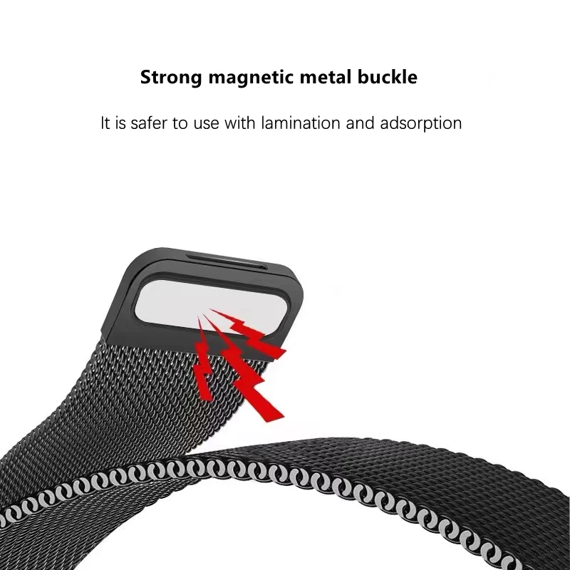 Magnetic loop Band For Garmin  - đánh giá và giá Milanese Loop Magnetic