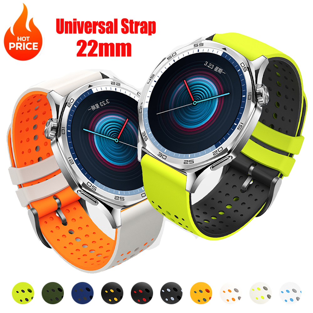 Silicone Watch Band For Huawei - đánh giá và giá Silicone Watch Band 22Mm