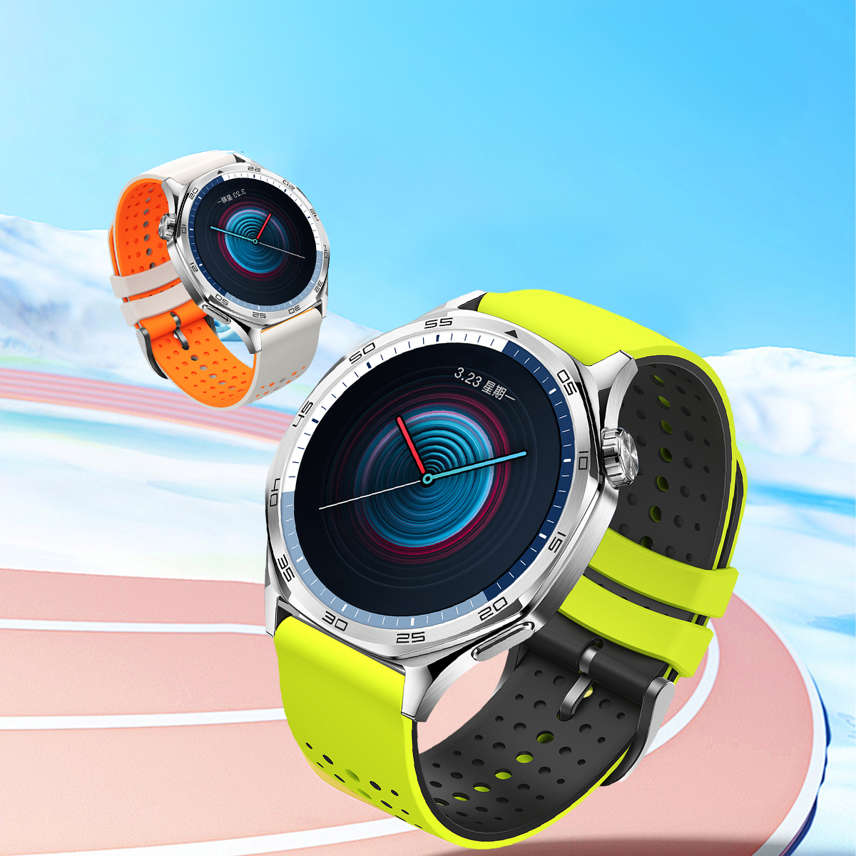 Silicone Watch Band For Huawei - đánh giá và giá Silicone Watch Band 22Mm