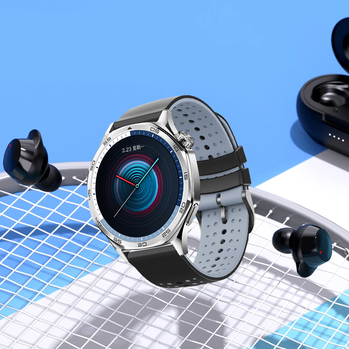 Silicone Watch Band For Huawei - đánh giá và giá Silicone Watch Band 22Mm
