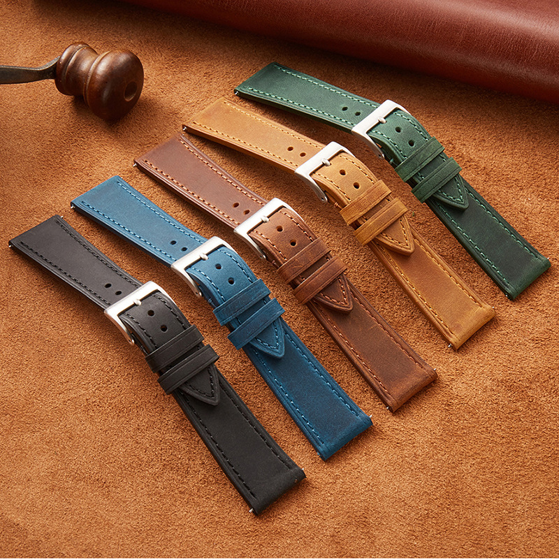 Vintage Watch Strap Quick Rele - đánh giá và giá Leather Strap Quick Release