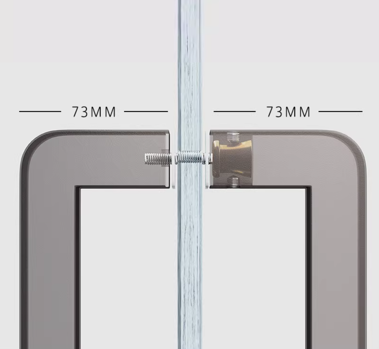1Pc Stainless Steel Entry Glas - đánh giá và giá Curved Spring Bar
