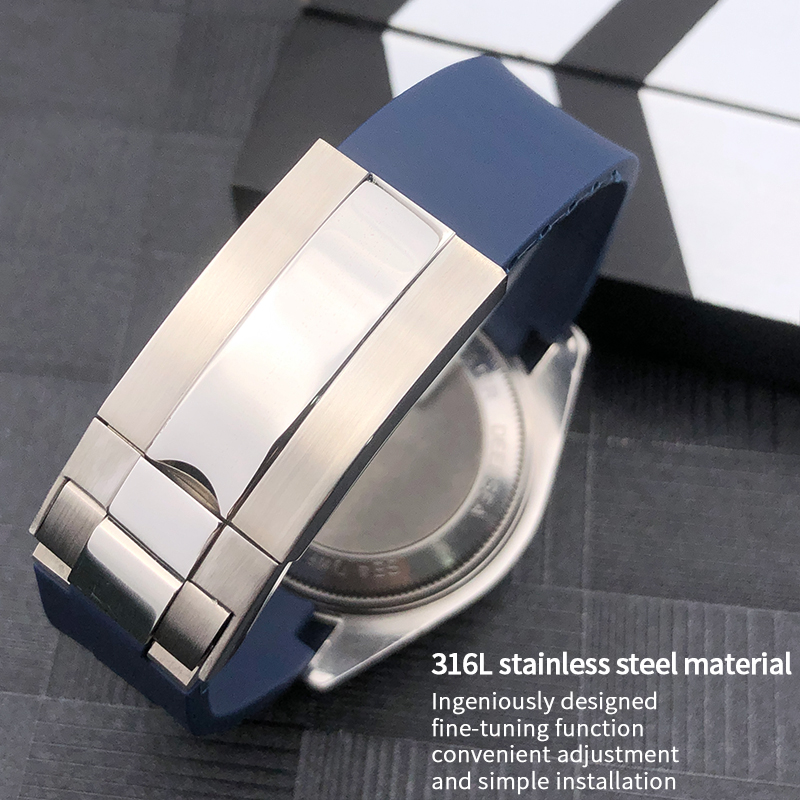21mm Silicone Rubber Watch Ban - đánh giá và giá Rubber Strap Diver