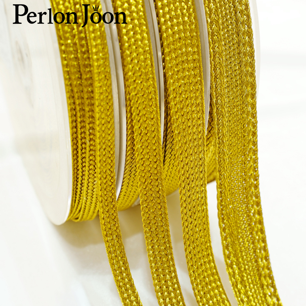 10 Yards Gold Thread Strap Web - đánh giá và giá Perlon Strap Woven