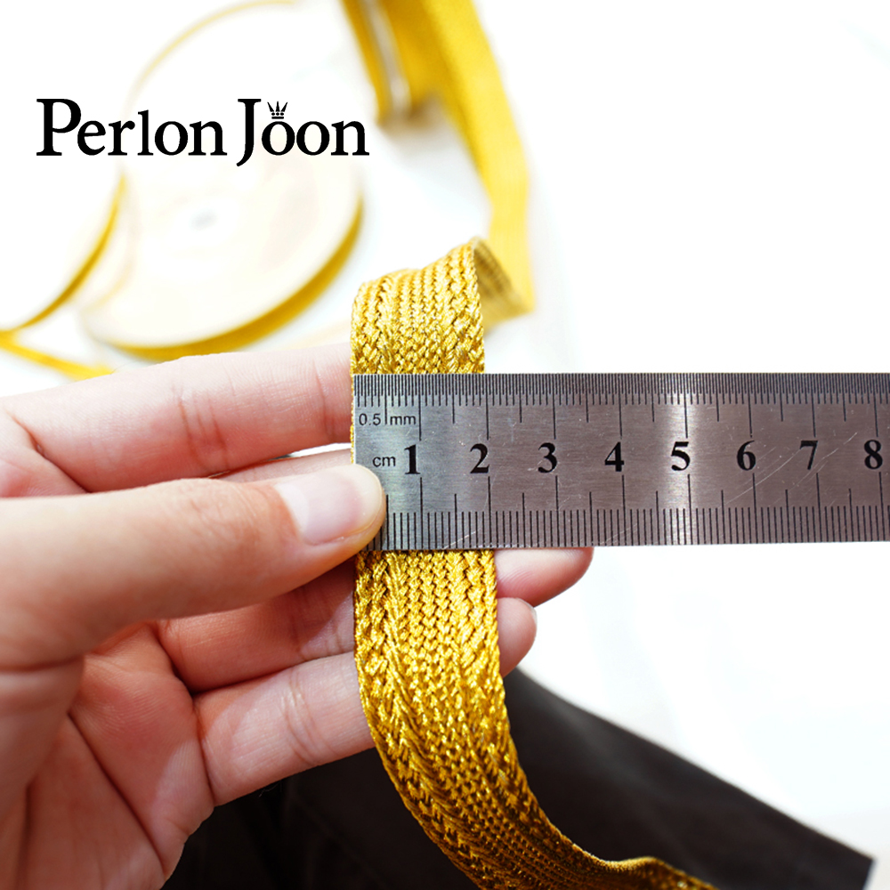 10 Yards Gold Thread Strap Web - đánh giá và giá Perlon Strap Woven