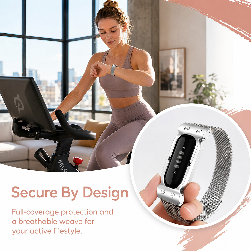 Milanese Watch Band For Fitbit - đánh giá và giá Mesh Strap Metal