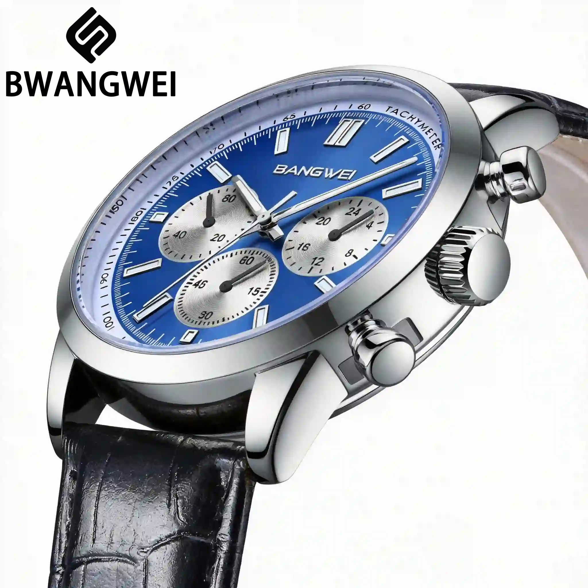 LIGE Fashion Watches Men Top B - đánh giá và giá Leather Watch Band Men