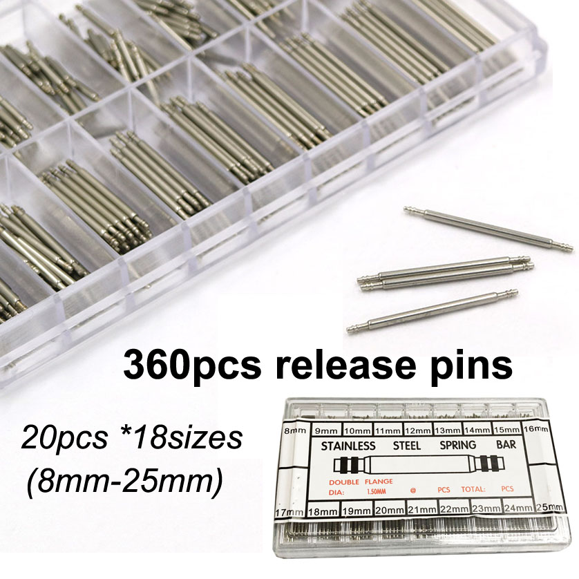 360PCS Watch Repair Tool Kit S - đánh giá và giá Spring Bar Tool Set
