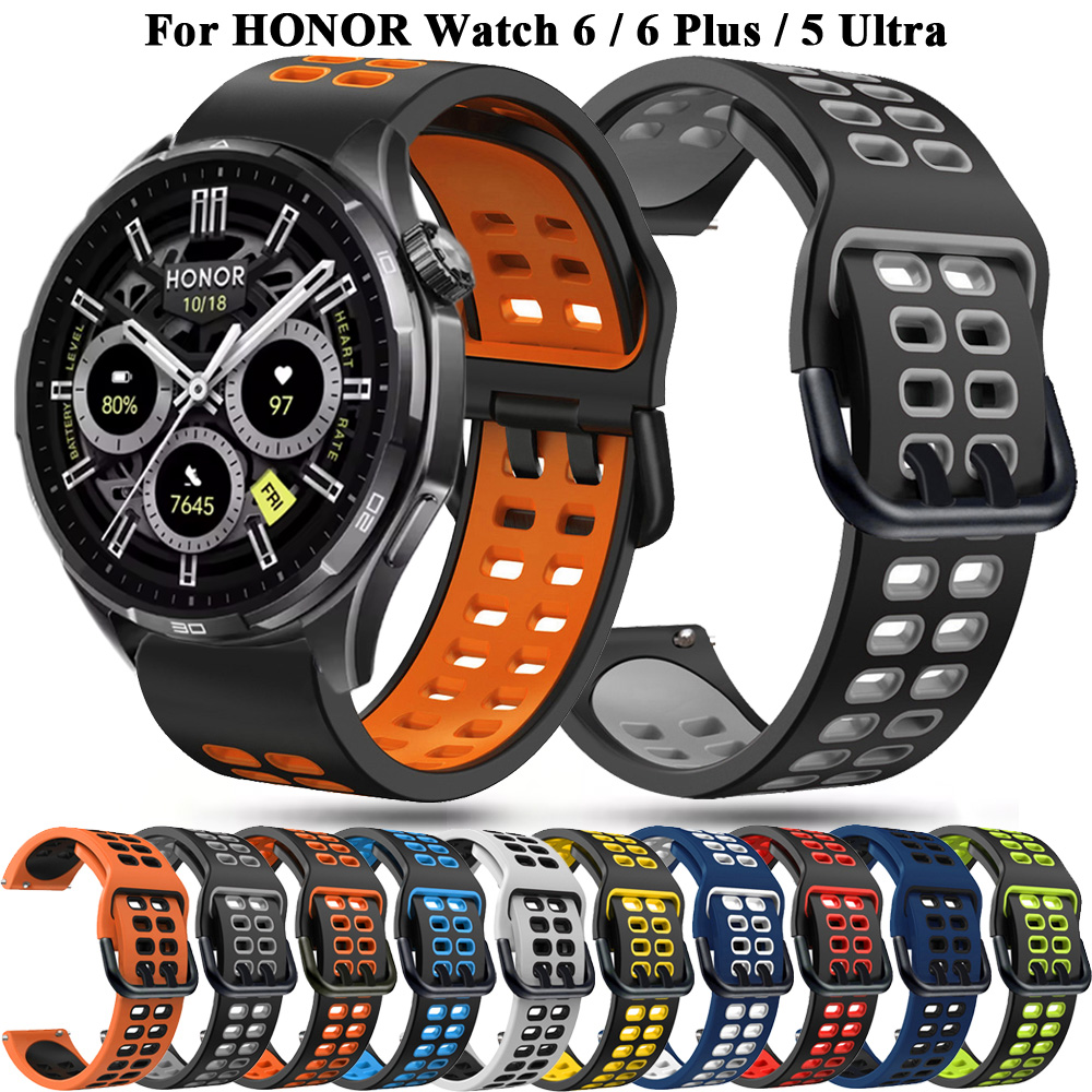 Silicone Bracelet 22mm For Hon - đánh giá và giá Silicone Watch Band 22Mm