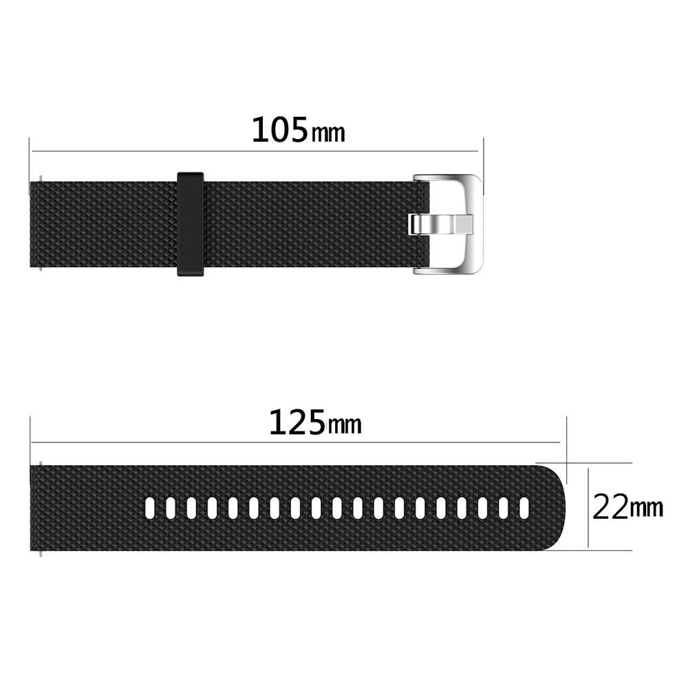 22mm Watchband for Samsung Wat - đánh giá và giá Silicone Watch Band 22Mm