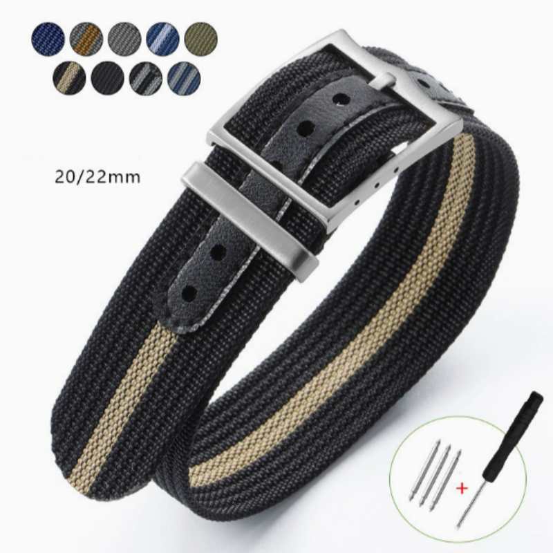 20mm 22mm High Quality Nylon C - đánh giá và giá Canvas Strap Watch