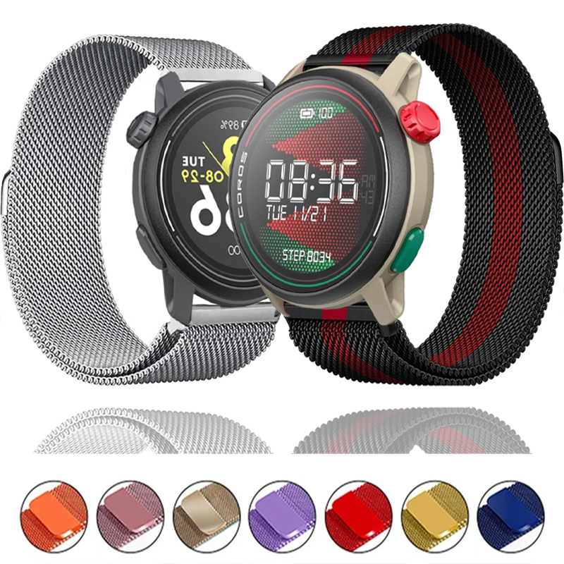 22/20mm Metal Milanese Bracele - đánh giá và giá Milanese Loop Magnetic