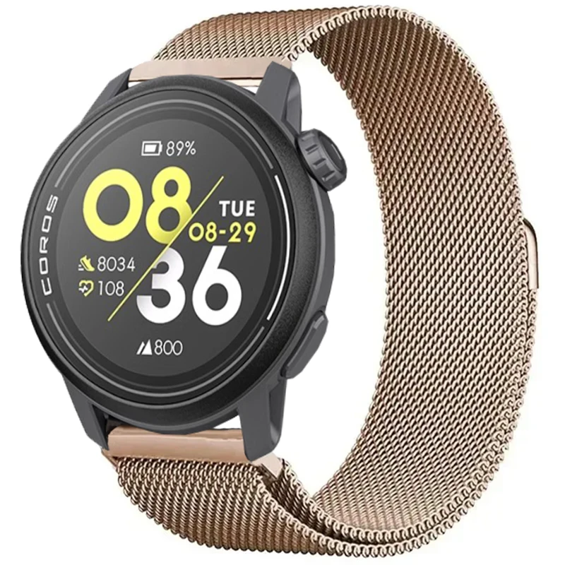 22/20mm Metal Milanese Bracele - đánh giá và giá Milanese Loop Magnetic