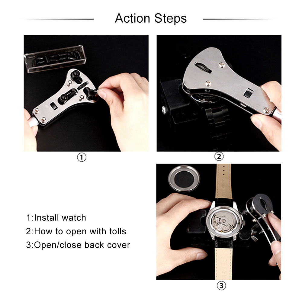 BERNY Watch Repair Tools Kit W - đánh giá và giá Spring Bar Tool Set