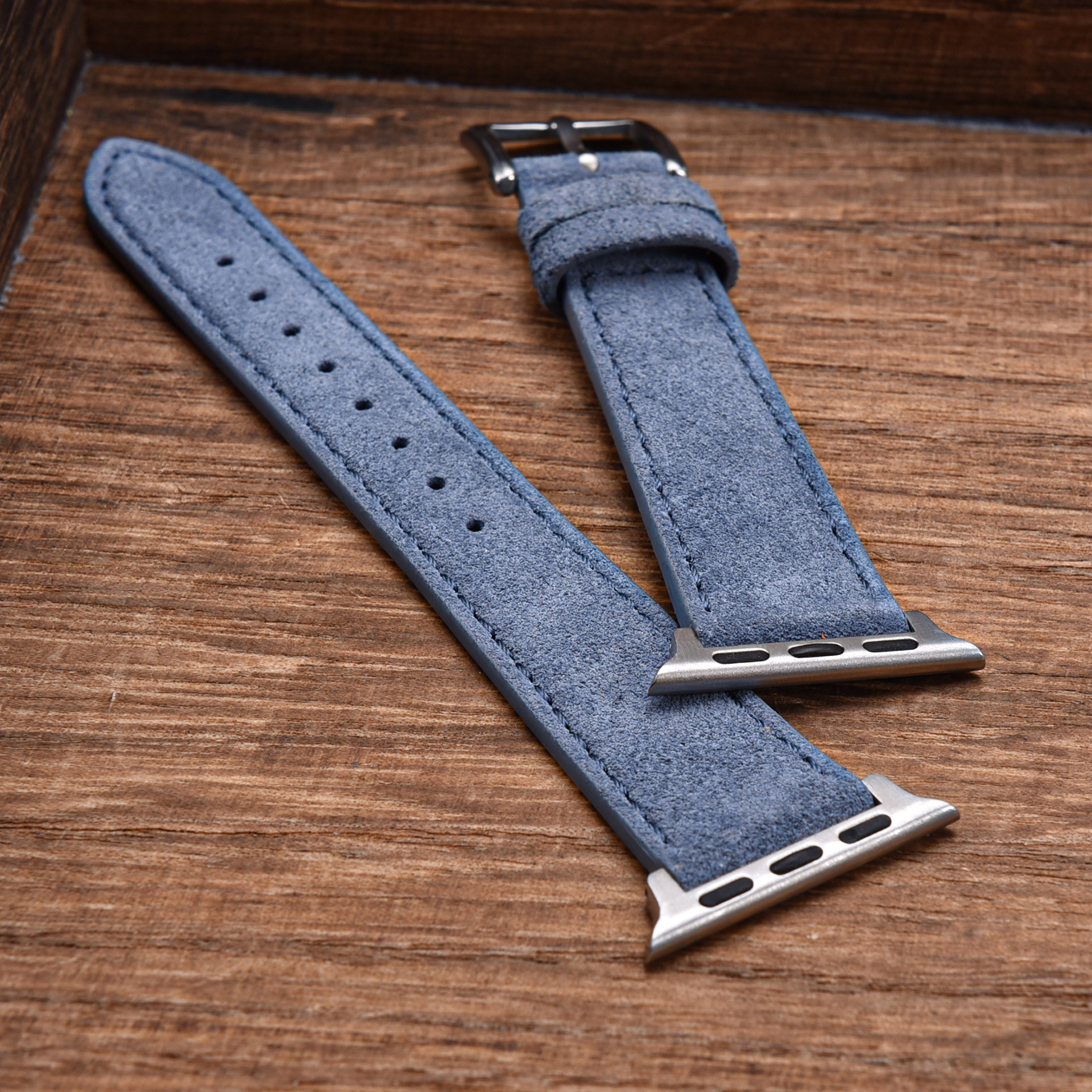 Brown Suede Leather Watch Band - đánh giá và giá Suede Strap Watch