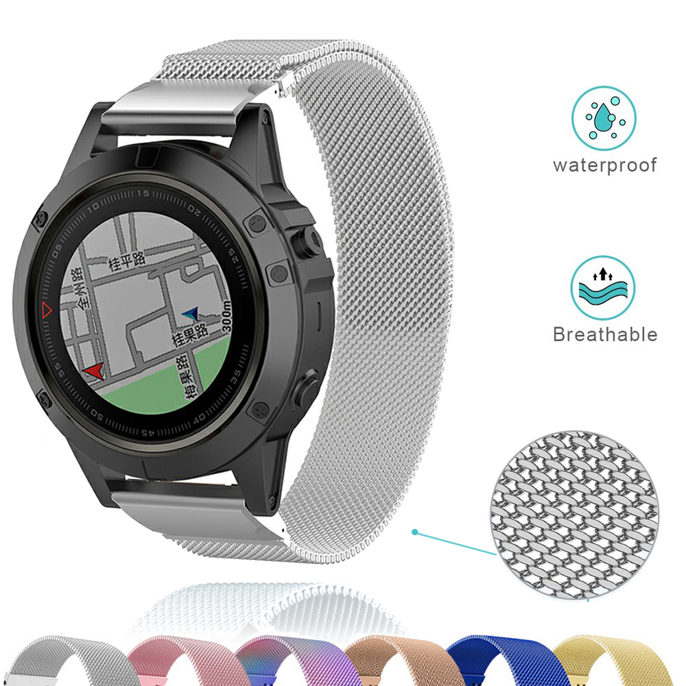 26 22 20mm Metal Band For Garm - đánh giá và giá Milanese Loop Magnetic