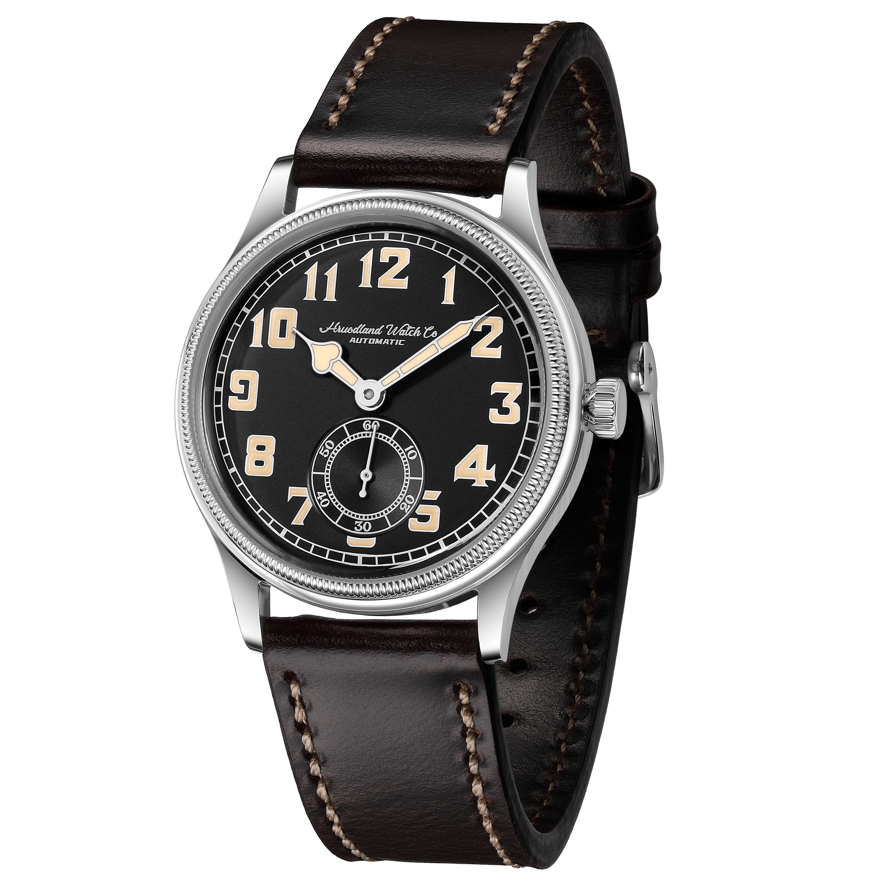 Retro Pilot Watch Mark IX Auto - đánh giá và giá Tropic Strap Vintage