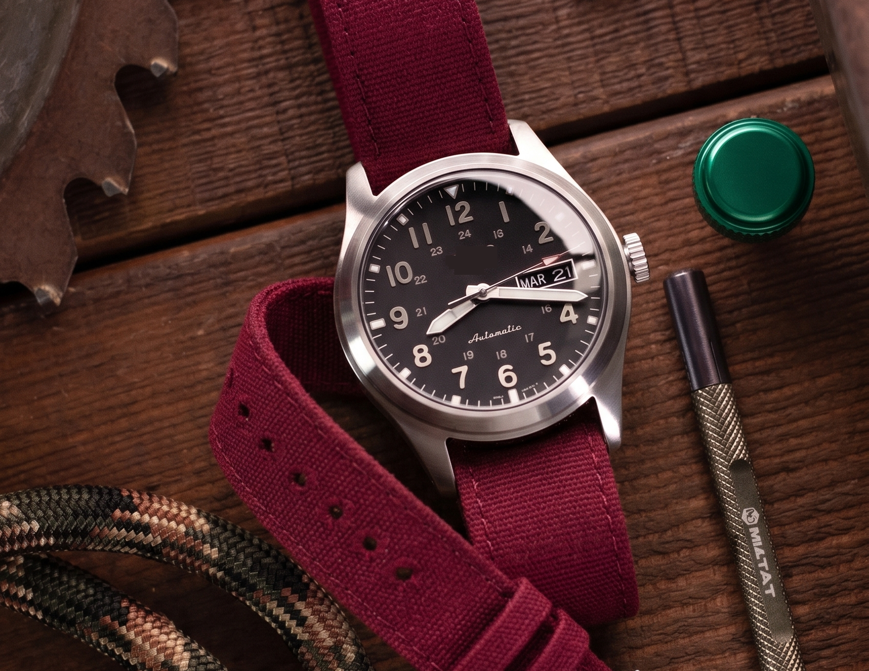 ‌High-Density 18mm 20mm 22mm N - đánh giá và giá Tropic Strap Vintage