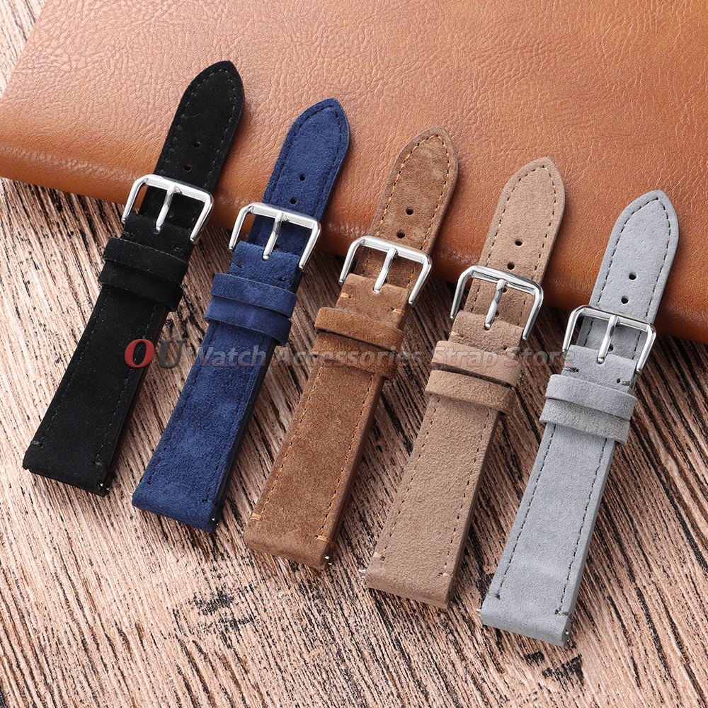 Vintage Suede Strap Cowhide Le - đánh giá và giá Suede Strap Watch
