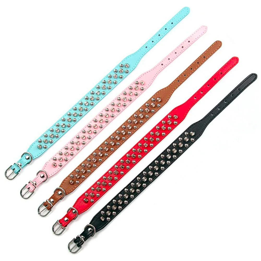 Adjustable Leather Pet Dog col - đánh giá và giá Leather Strap Quick Release